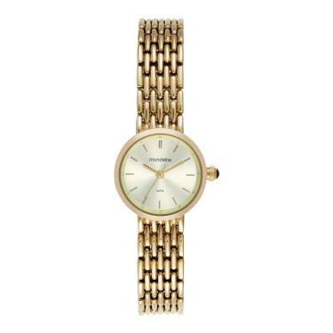Imagem de Relogio Mondaine Feminino Ref: 32868lpmvdm1 Social Dourado