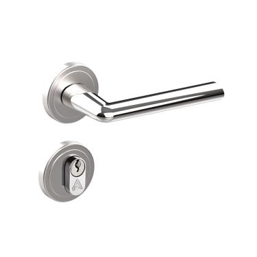 Imagem de Fechadura Entrada S4cm Roseta Cromada Alster Aliança