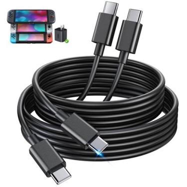 Imagem de Cabo eletrônico KOVA, pacote com 2 unidades, 60 W, carregamento rápido