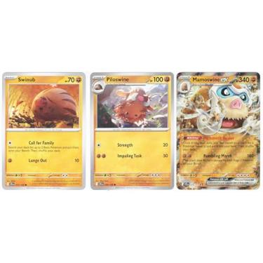 Imagem de Mamoswine ex 079/159 – Journey Together – Pokemon Double Rare Card Lot
