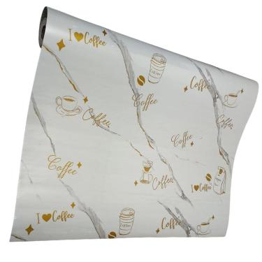 Imagem de Papel de Parede Autocolante Adesivo Flexivel Marmore Reforma Obra Reparo Envelopamento Moveis Casa Cozinha