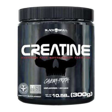 Imagem de Creatina Pura - Creatina Monohidratada 300g - Black Skull