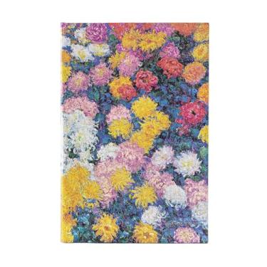 Imagem de Paperblanks Monet's Chrysanthemums Monet's Chrysanthemums Dot-Grid Planners MIDI Dot Grid Elastic Band 176 Pg 120 GSM