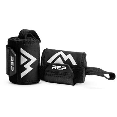 Imagem de REP Suporte para halterofilismo para pulso | Alça ajustável | Acessórios de ginástica para academia | Equipamento de levantamento de peso para treinamento físico masculino e feminino | Treino de força