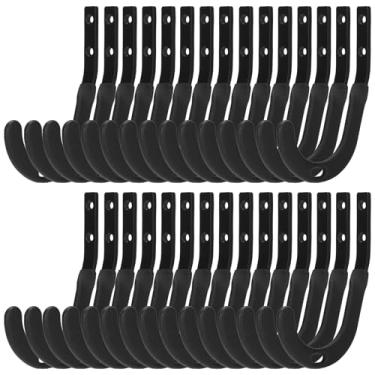 Imagem de TRIPLE DEER Suporte de arma resistente bloqueável para armazenamento na parede, gancho de espingarda, gancho horizontal de metal para qualquer espingarda, arco e espada de tiro com arco e espada com