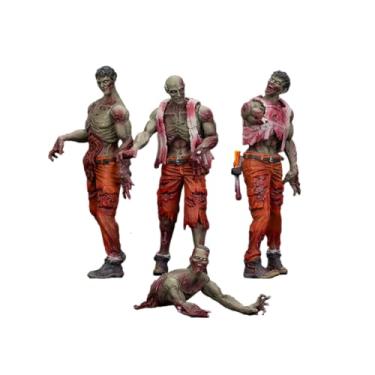 Imagem de JOYTOY Dark Source Zombie Figure Mechanic Team 1/25 Action Figure with Movable and Detachable Joints, Miniature Zombie Figurines for Halloween Display and Imaginative Play