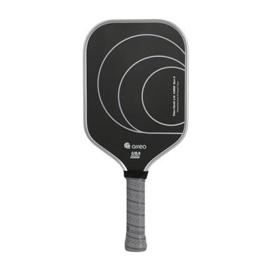 Imagem de Aireo Pickleball Paddles - T700 Aerospace Carbon Fiber, Full-Face TiC-Fusion Tech, Thermal Bonding for Unmatched Power & Precision, Titan Hawk - L14 - Silver