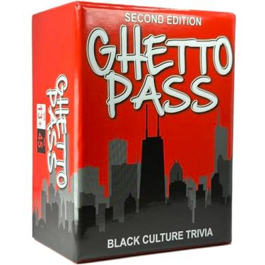 Imagem de Ghetto Pass 2 : Trivia Game Celebrating Black Culture - For Family Game Nights and Fans of Black Excellence - Fun & Engaging Card Game for All Ages - Enjoy the Richness of Black History and Culture!