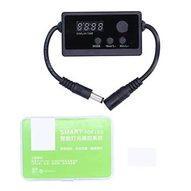 Imagem de Tnfeeon Dimmer de Luz de Aquário, 8 Modos, 100 Níveis de Brilho, Compatível Com Lâmpadas LED, Ventiladores Abaixo de 100 W, Perfeito para Iluminação de Aquários