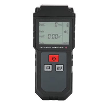 Imagem de Luocute Medidor EMF, Detector de Radiação Eletromagnética Com Display LCD, Alarme de Luz Sonora, para Eletrodomésticos, TV, Computador, Micro-ondas RF EF MF Detecção 1V/m 1999V/m