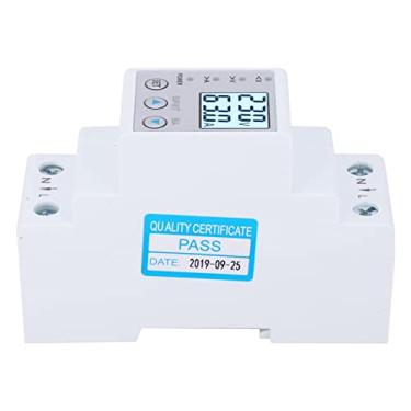 Imagem de YWBL-WH Protetor de Tensão, Recuperação Automática, Exibição de Energia de Corrente de Tensão. Sobretensão, Subtensão, Limitação de Corrente para Desempenho Estável, Longa Vida útil Com Design (#12)