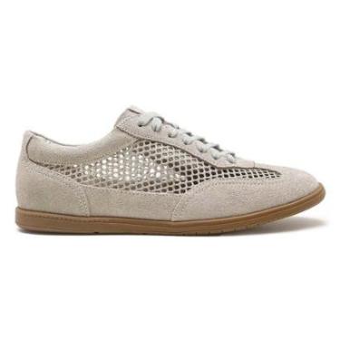 Imagem de Tênis de Couro Democrata Feminino Olivia 657102-Feminino