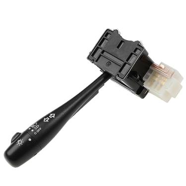 Imagem de Interruptor da coluna de direção compatível com o Sentra 1990, 1991, 1992, 1993 e 1994. Interruptor para farol, farol de neblina e pisca. Acessórios automotivos: 2554065Y00 e 25540-0C000.