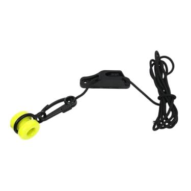 Imagem de UGPLM Kit para recolher pesos de pesca em downrigger, amortecedor de peso para pesca de corrico, fácil manuseio, Preto