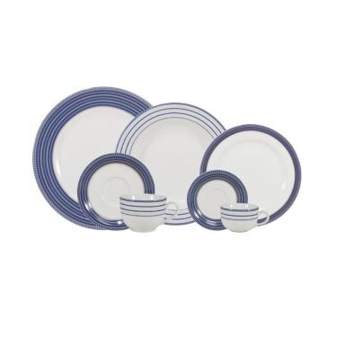 Imagem de Jogo De Jantar 84 Peças Chá Café Paula Porcelana Schmidt