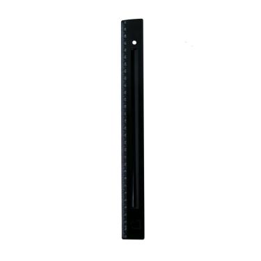 Imagem de Régua 30cm Poli Polibras Preto