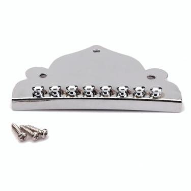 Imagem de Alomejor Pickguard, 8 Cordas Liga de Zinco Bandolim Placa de Risco Triângulo Picareta Protetor Substituição para Acessórios Bandolim