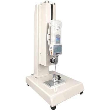 Imagem de GUAVFH Medidor de força digital com 5 sondas, suporte de medidor de força manual, com função de saída, 300 mm/11,8 tempos, operado com roda manual, visor transparente, para teste de tensão e