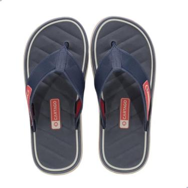 Imagem de Chinelo de dedo Cartago Málaga Sport- Azul Marinho