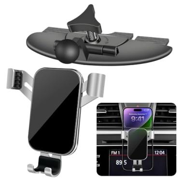 Imagem de Suporte de telefone com slot de CD de carro para Nissan Altima 2002-2018, Rogue 2008-2013, Sentra 2000-2019, Murano 2003-2014, Pathfinder 2013-2021 Acessórios interiores automotivos Suporte de celular