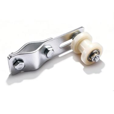 Imagem de Ajustador de tensor de corrente com tensor de corrente de 8 mm roda guia para 49cc 60cc 66cc 80cc motor bicicleta motorizada bicicleta sujeira bicicletas ATV (branco)