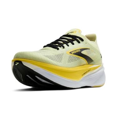 Imagem de Brooks Tênis de corrida masculino Hyperion Max 3 Neutral, Luminário/Amarelo Cibernético/Preto, 46