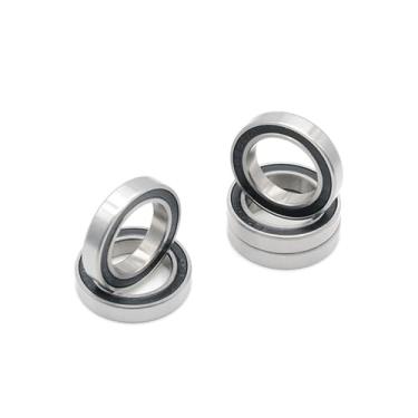 Imagem de 63802-2RS 63802 RS 15x24x7mm Rubber Sealing Cover Thin Wall Deep Groove Ball Bearing 63802 2RS 10Pcs