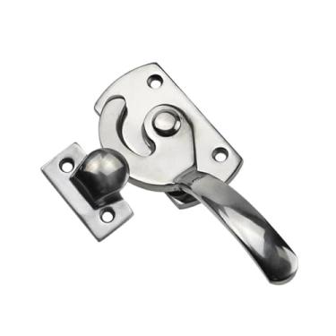 Imagem de HTNAFONI Alça rotativa de aço inoxidável 304, caixa de vácuo, freezer, porta de armário, alça firmemente fechada, 1 peça (PL029-1 L)