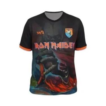Imagem de Camiseta Esportiva Unissex De Secagem Rápida Iron Maiden Com Vários Ál