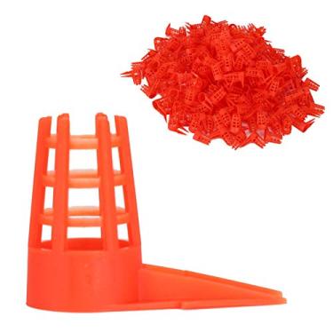 Imagem de aqxreight 250 PCS Abertura de Plástico Bee Queens Cage Capa Protetora de Célula Suprimentos de Ferramentas de Apicultura Conveniente para Abelha Adota Gaiola de Abelha e Coloca Proteção de