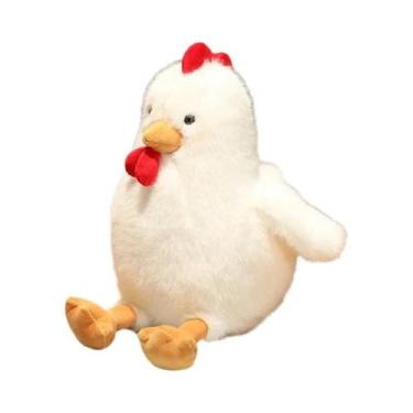 Imagem de Brinquedo De Pelúcia De Frango Fofo Para Crianças, Animal De Fazenda, 