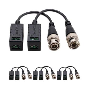 Imagem de Kit 4 Baluns Passivo Multi HD Para Câmeras Full HD VB 301 P Intelbras