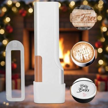 Imagem de Caneta de impressão portátil para impressora de café, substitui a caneta de impressão portátil EVEBOT, caneta de impressão faça você mesmo pode ser usada em restaurante/padaria/café, caneta de