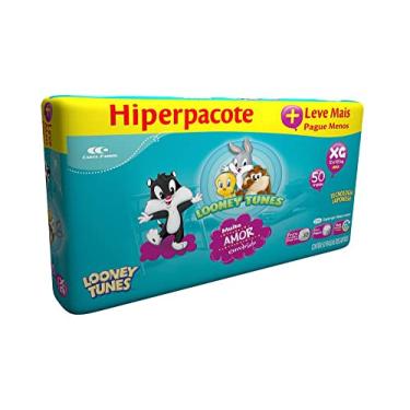 Imagem de Fralda Looney Tunes Hiper Eg Com44+6