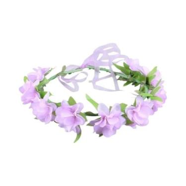 Imagem de Peruca E Coroa De Fantasia De Halloween Da Princesa Rapunzel, Acessóri