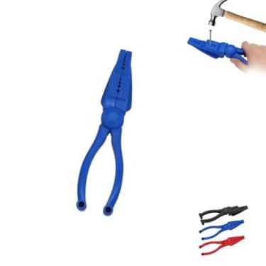 Imagem de Alicate de plástico, alicate auxiliar de ferramentas domésticas, alicates de junta de dedo antiquebra, alicate de fixação de unha multifuncional, para unhas de martelar, fácil de posicionar e manter