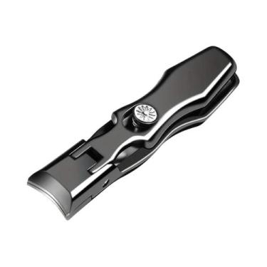 Imagem de Cortador De Unhas De Aço Inoxidável Com Lâmina Larga, Durável E Afiado