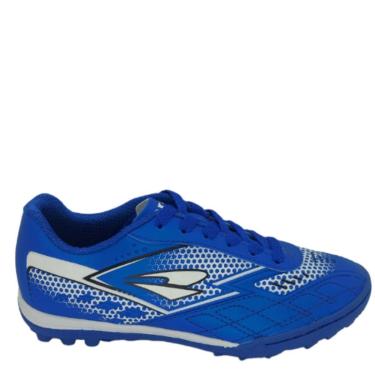 Imagem de Chuteira Dray Society Topfly Infantil Azul-Unissex