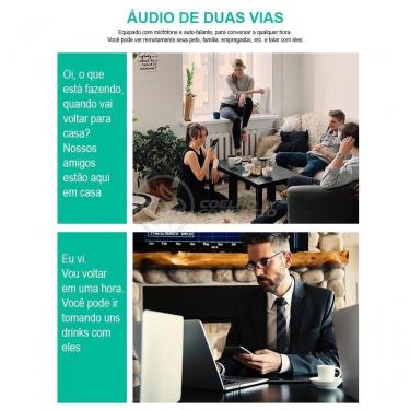 Imagem de Câmera Ip Rotativa Speed Dome 355º Prova Dágua Wifi Hd 1080P