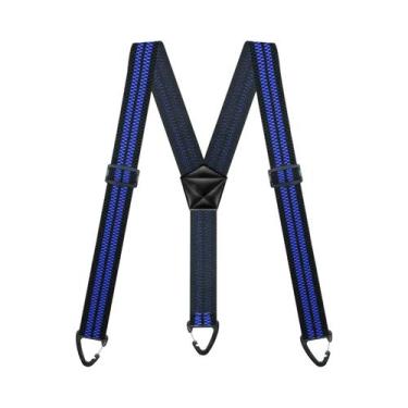 Imagem de Suspensórios De Trabalho Masculinos Reforçados Com Costura Oculta Em Y