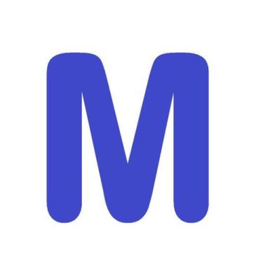 Imagem de Letras em EVA Alfabeto Azul Royal - 14cm - Extra Festas, M