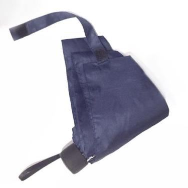Imagem de Guarda Chuva Mini Sombrinha Alumínio liso Azul Escuro - Corban Oficial