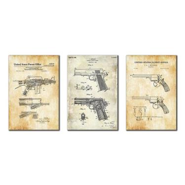 Imagem de Kit 3 Placas Decorativas Decoração