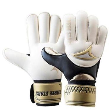 Imagem de Luva de goleiro gold branca - THREE STARS, M