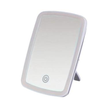 Imagem de Espelho De Maquiagem LED Com Carregamento USB, Sensor De Toque, Ilumin