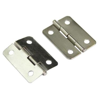 Imagem de Dobradiça Com Parafuso P 2,2cm Para Artesanato - 30 Unidades - Russo A