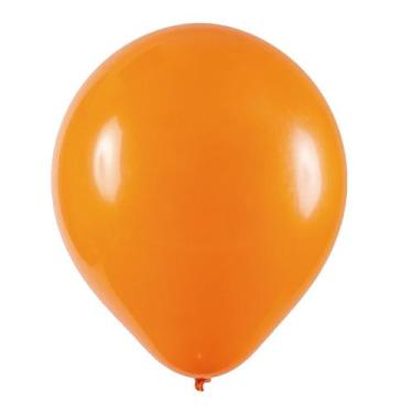 Imagem de Balão de Látex Laranja - 9 Polegadas - 50 Unidades - Art-Latex