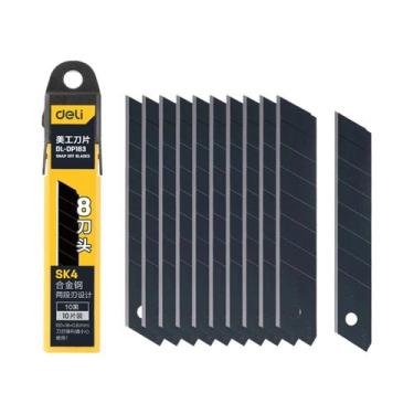 Imagem de Lâminas De Substituição Para Estilete De 18mm, 10 Peças, Lâminas Desta