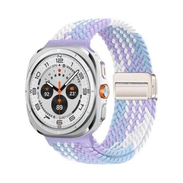 Imagem de Pulseira De Nylon Magnética De 47mm Com Fecho Trançado Solo Loop Para 