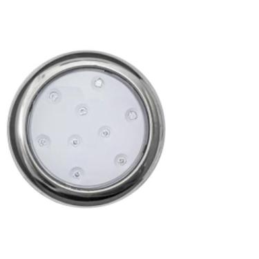 Imagem de Luminária de Piscina LED Monocromático Iluctron Borda Inox 9w 80mm, Br